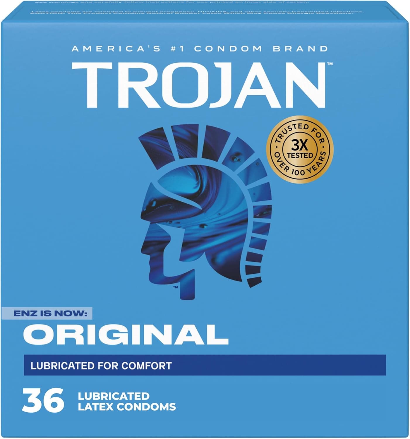 Trojan ENZ Lubricated Condoms